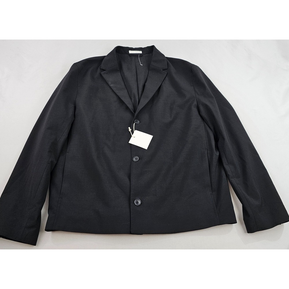 Zara Man Black Stretch 3 Button Dress Jacket Blazer Mens XL 0706/906/800